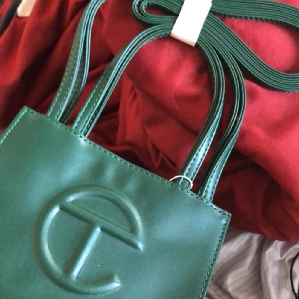 Small Dark Olive Telfar Bag - Picture 1 of 4